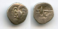 Mittelalter Extremely rare! Earliest silver damma of Tapana, c.650 AD, pre-Islamic Multan -