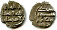 Mittelalter Early AR damma of Abdallah II (mid-900's), mint 3, Habbarid Sindh, medieval In -