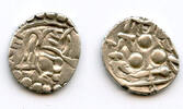 Mittelalter High grade AR damma, Chach of Alor in Sindh and Multan, c.675-700 AD (F/T #M9) -