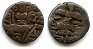 Mittelalter Bronze stater of Queen Didda Rani , Kashmir Kingdom, India -