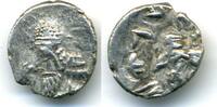 Antike obol Rare silver of Vadfraded IV (ca.120 AD), Kingdom of Persis -