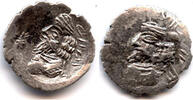Antike obol Rare silver of Pakores I (ca.10 BC), Kingdom of Persis -
