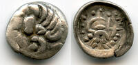 Antike obol Quality silver unknown King, Samarqand, c.100-400 AD, Soghdiana, Central A -