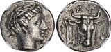 EUBOEAN league Drachm 304-290 BC NGC Ch VF