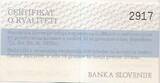 Slovenia 500 Tolar 1996 5th anniversary of independence Proof