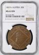 30 KREUTZER 1807A Francis I of Austria NGC MS 63 BN