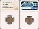 AUSTRIA 1 Kreuzer -