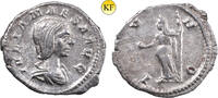 Römisches Kaiserreich Denar Julia Maesa (grandmother of Elagabalus), unusual lifelike portrait, -