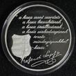 Ungarn Ag-Medaille o.J. Kossuth Lajos (1802-1894) - 1 Unze Silber Proof / OVP / Zert.