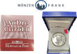 Frankreich 1 1/2 Euro 2008 André Citroen inkl. Etui, Zertifikat und Umkarton, leicht oxidiert Proof