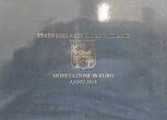 Vatikan 3,88 Euro 2014 Proof set without the 50€ gold coin