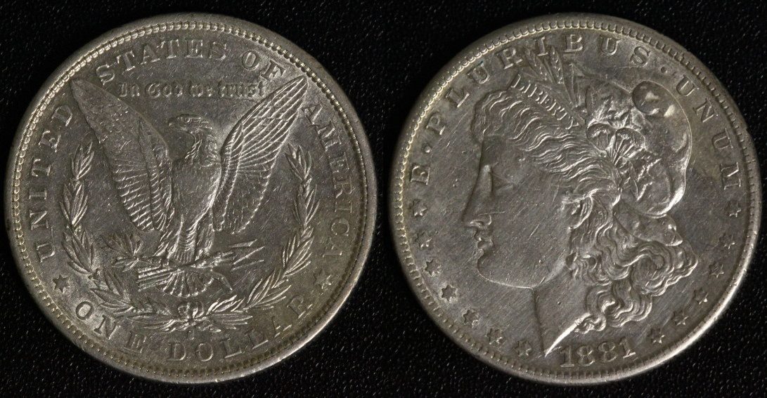 USA 1 Dollar 1881 S Morgan-Dollar ss | MA-Shops