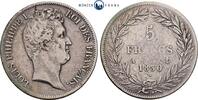Frankreich 5 Francs Louis-Philippe I, Prägestätte A -