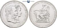 2 Gulden 1879 Österreich Auf die Silberhochzeit, sichtbare Kratzer neben Sissi sehr schön, Randfehler