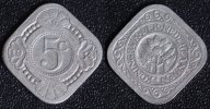 Niederlande 5 Cents Wilhelmina -