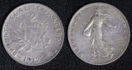 Frankreich 2 Francs Republik - Paris -