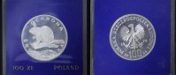 Polen 100 Zloty Serie Umweltschutz - Biber -
