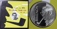 Belgien 10 Euro Georges Simenon Picture