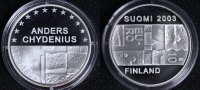 Finnland 10 Euro Anders Chydenius Picture