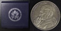 Vatikan/ Deutschland Medaille Papst Johannes Paul II. - Auf seinen Besuch in der BRD -