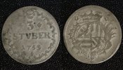 Wied-Neuwied - Graftschaft 3 Stüber Johann Friedrich Alexander - selten Picture