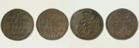 Brandenburg-Bayreuth Lot 2x 1 Heller Friedrich Picture