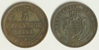 Sachsen 5 Pfennige -