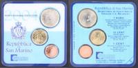 San Marino 1,11 Euro San Marino 2004 Kursmünzensatz Mini 1€, 10c & 1c Picture