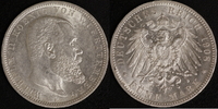 Württemberg 5 Mark Wilhelm II. Picture