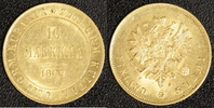 Russland / Finnland 10 Markkaa Alexander III.(1881-94) Picture