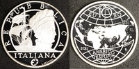 Italien 10 Euro Amerigo Vespucci Picture