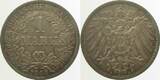 Deutschland  1 Mark 1902 A J 017 schöne Patina! AU