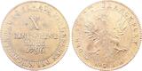 Deutschland  Thaler Frankfurt 1796 X eine feine Mark Top leichte Patina CH UNC / stgl