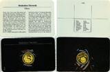 1 Yuan China 1983 Panda, Messing Polierte Platte PP Proof