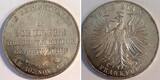 Deutschland 1859 Vereinstaler Frankfurt Schillers Geburtstag AKS 43 Dav. 650 VZ/STGL