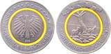 Deutschland  5 Euro Subtropische Zone 2018 J J627 CH UNC.