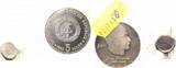 Deutschland  5 Mark DDR Max Planck 1983 J 1594 PP verplombt Proof