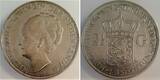 Niederlande  2,5 Gulden 1930 Wilhemina vz/stgl