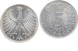 Deutschland  5 DM Deutsche Mark 1958 G vz/st J 387 vz/st - bfr UNC-