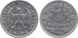 Deutschland 1 Mark 1 Reichsmark 1936 G ss/vz J 354