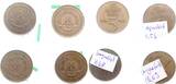 Deutschland 1969 Lot 10 x 5 Mark XX Jahre DDR diverse Gewichte magnetisierbar VF