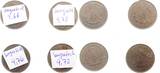 Deutschland 1969 Lot 10 x 5 Mark XX Jahre DDR diverse Gewichte magnetisierbar VF