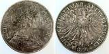 Deutschland  Vereinsdoppeltaler Freie Stadt Frankfurt 1866 Thun 145 UNC-