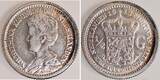 Niederlande  1/2 Gulden 1913 fast vz Wilhelmina fast vorzüglich