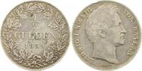 Deutschland 1/2 Gulden 1/2 Gulden 1839 Ludwig Bayern sehr schön kleiner Randfehler Ludwig I -