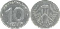 10 Pfennig 1952 Deutschland 10 Pfennig DDR 1952 E J1507 vorzüglich/stempelglanz