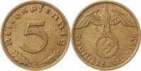 Deutschland 5 Pfennig 5 Pfennig 1936A ss/vz J 363 -