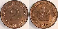 Deutschland 2 Pfennig 2 Pfennig 1950J J 381 -