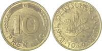 Deutschland 10 Pfennig 10 Pfennig 1949G vz/stgl J 378 -