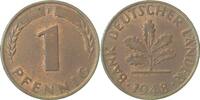 Deutschland 1 Pfennig 1 Pfennig 1948F vz/st J 376 -